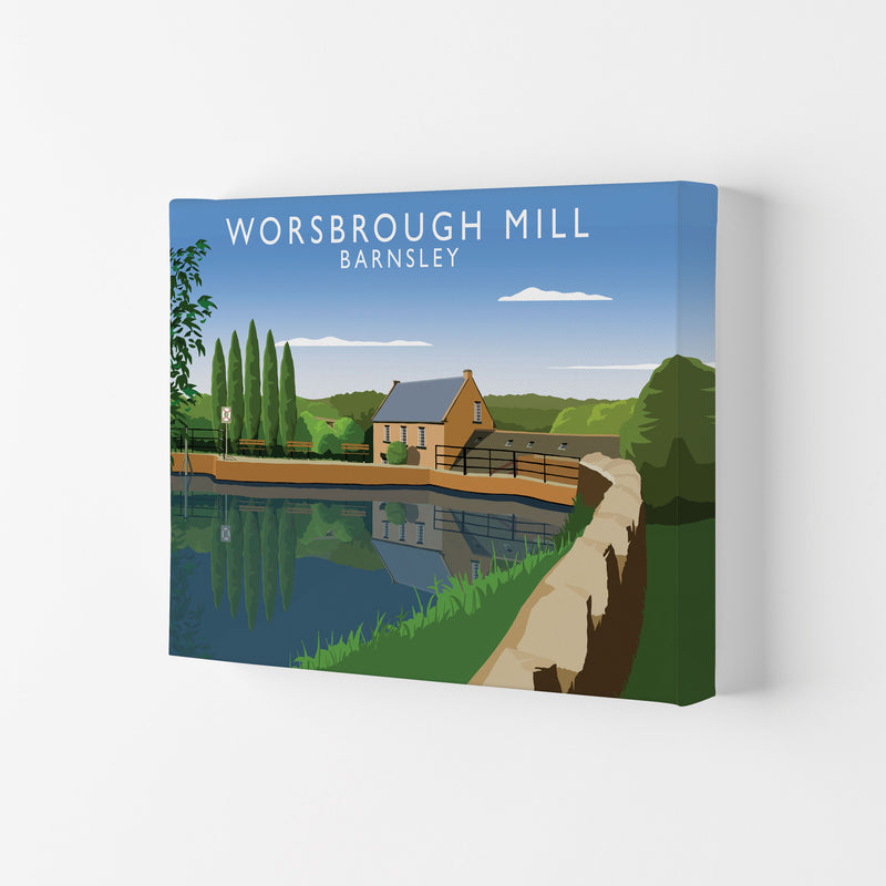 Worsbrough Mill (Landscape) by Richard O'Neill Yorkshire Art Print Canvas