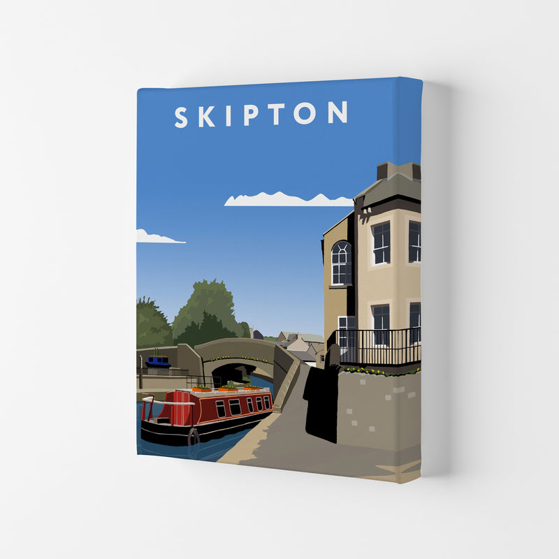 Skipton2 Portrait by Richard O'Neill Canvas