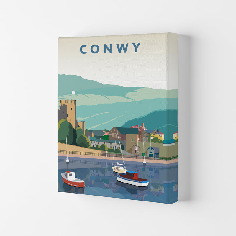Conwy Art Print by Richard O'Neill Canvas