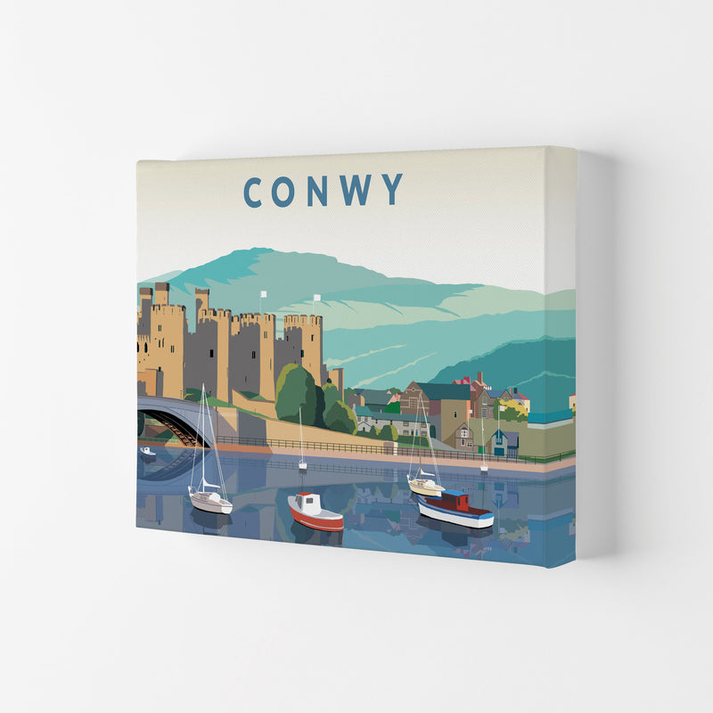 Conwy Art Print by Richard O'Neill Canvas