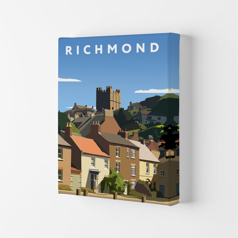 Richmond Travel Art Print by Richard O'Neill, Framed Wall Art Canvas