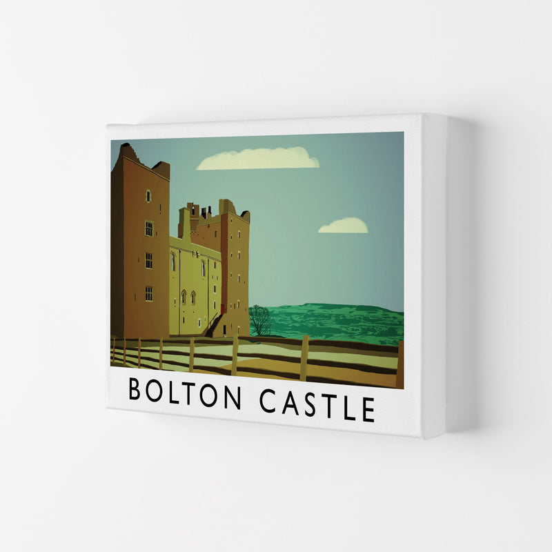Bolton Castle Art Print by Richard O'Neill Canvas