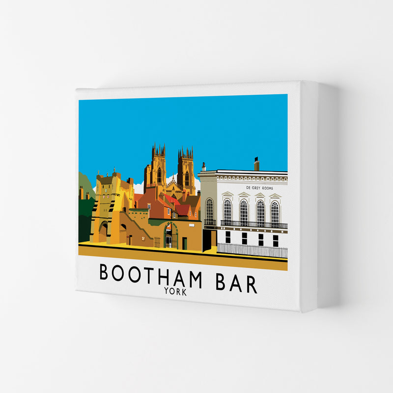 Bootham Bar York Art Print by Richard O'Neill Canvas
