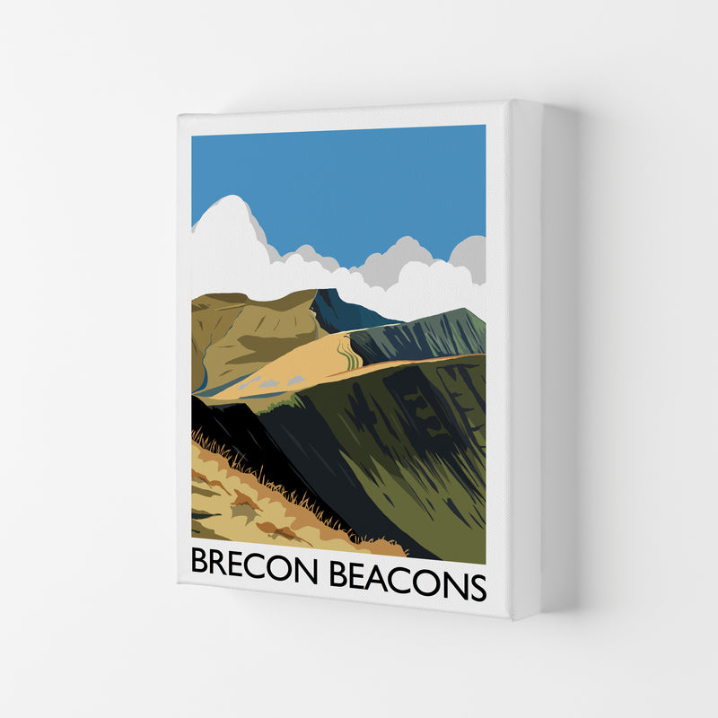 Brecon Beacons Art Print by Richard O'Neill Canvas