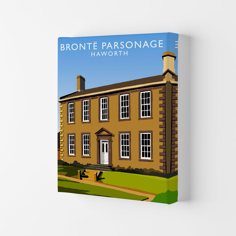 Bronte Parsonage Haworth Art Print by Richard O'Neill Canvas