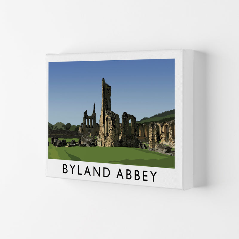 Byland Abbey by Richard O'Neill Canvas