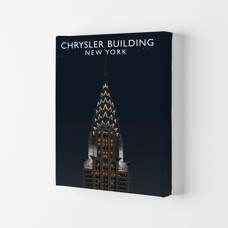 Chrysler Building Night by Richard O'Neill Canvas