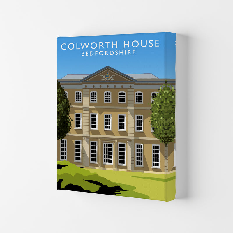Colworth House Portrait by Richard O'Neill Canvas