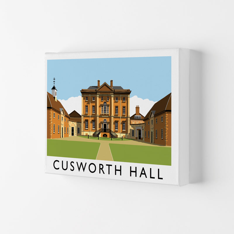 Cusworth Hall Art Print by Richard O'Neill Canvas