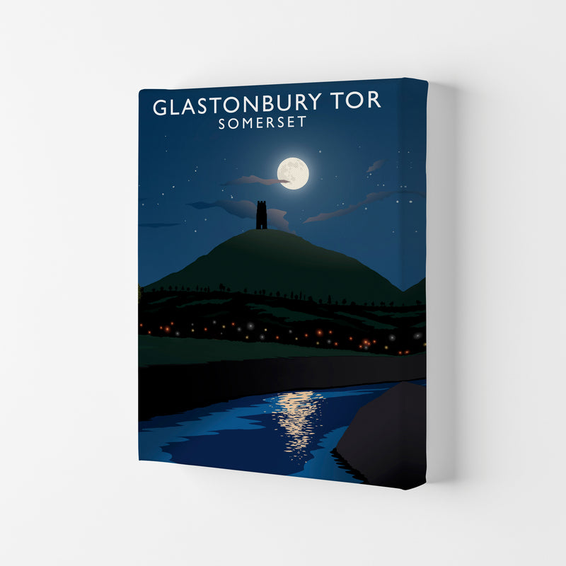 Glastonbury Tor Somerset Framed Digital Art Print by Richard O'Neill Canvas