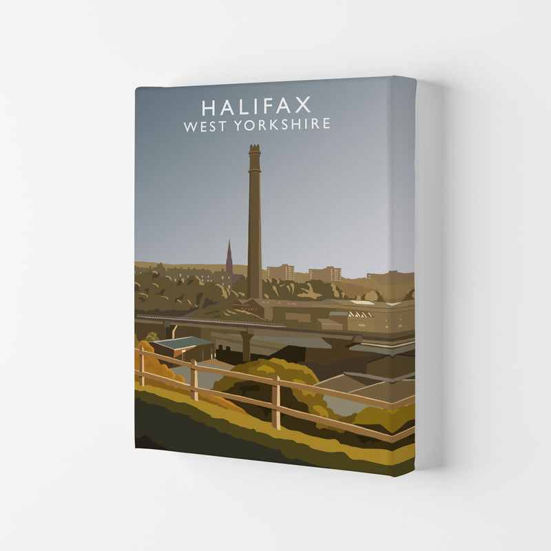 Halifax West Yorkshire Framed Digital Art Print by Richard O'Neill Canvas