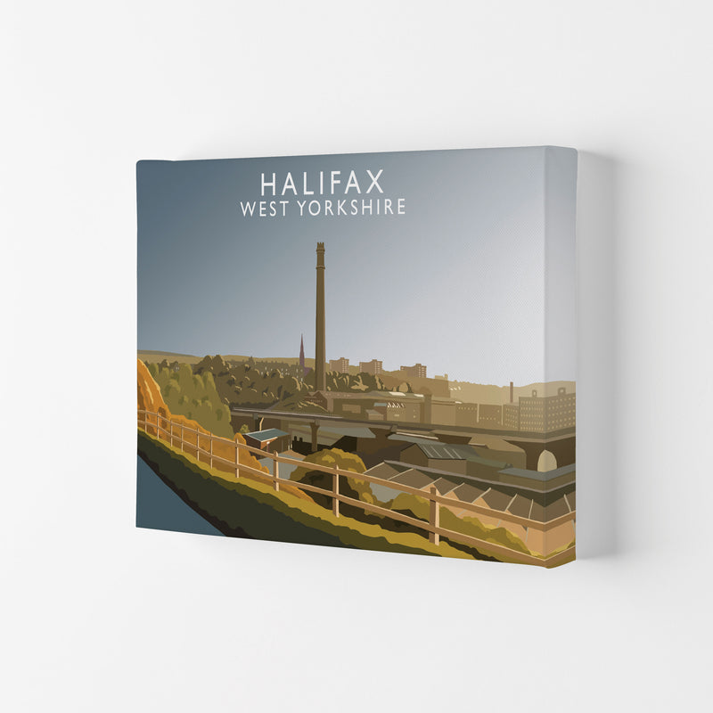 Halifax West Yorkshire Framed Digital Art Print by Richard O'Neill Canvas