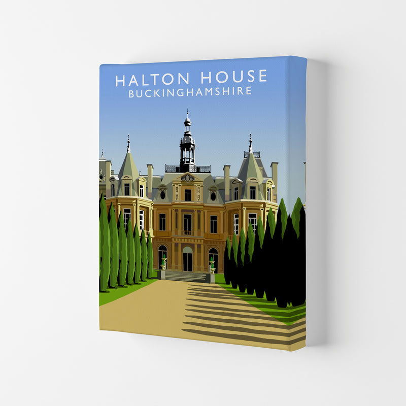 Halton House Portrait by Richard O'Neill Canvas
