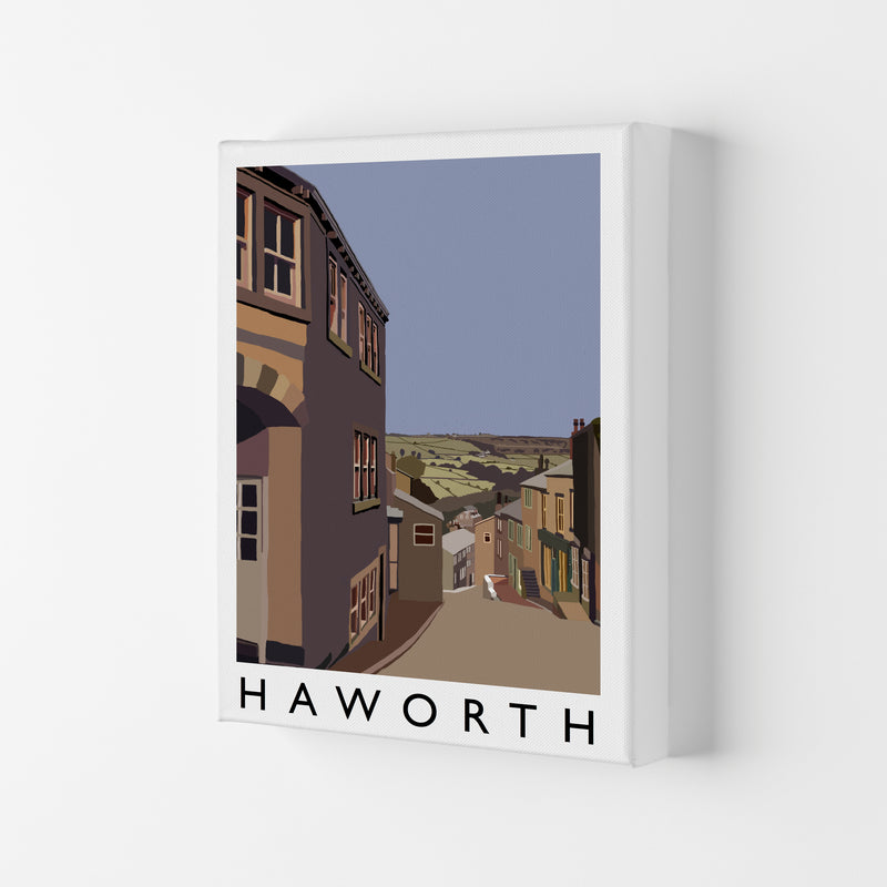 Haworth Travel Art Print by Richard O'Neill, Framed Wall Art Canvas