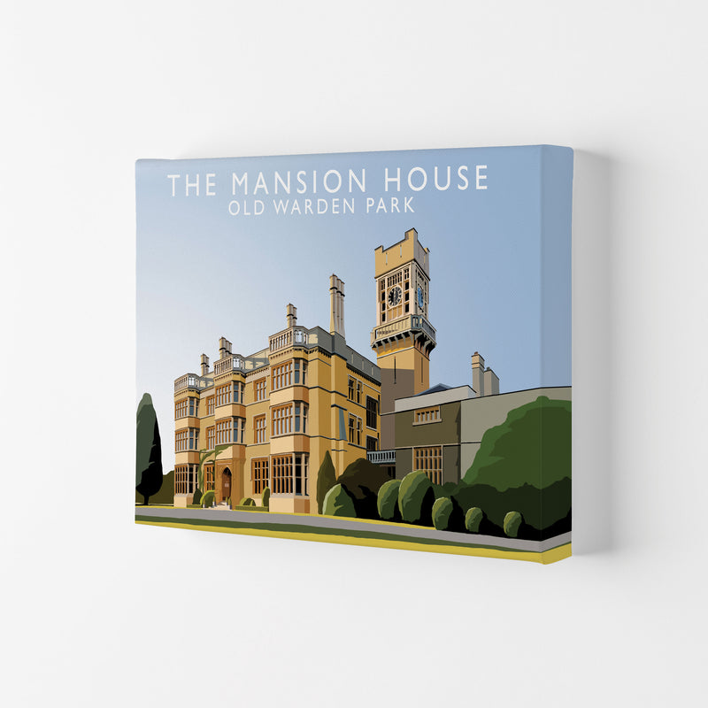 The Mansion House Old Warden Park Travel Art Print by Richard O'Neill Canvas