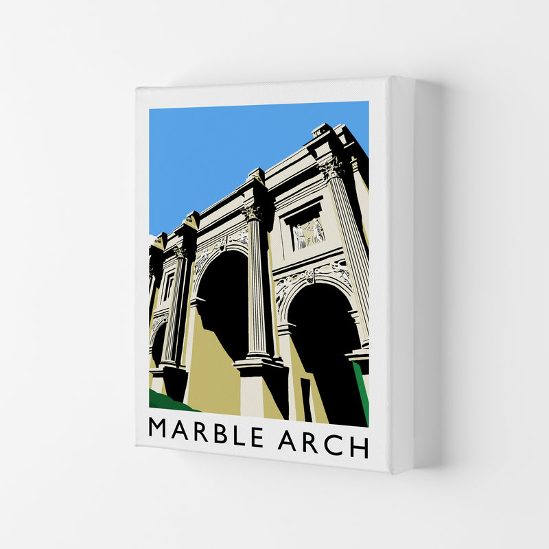 Marble Arch Travel Art Print by Richard O'Neill, Framed Wall Art Canvas