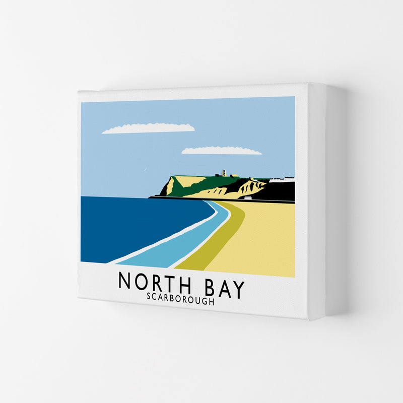 North Bay Scarborough Travel Art Print by Richard O'Neill, Framed Wall Art Canvas