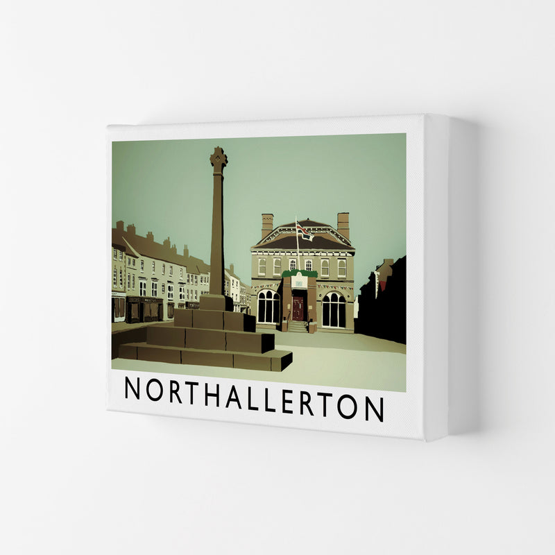 Northallerton Framed Digital Art Print by Richard O'Neill Canvas