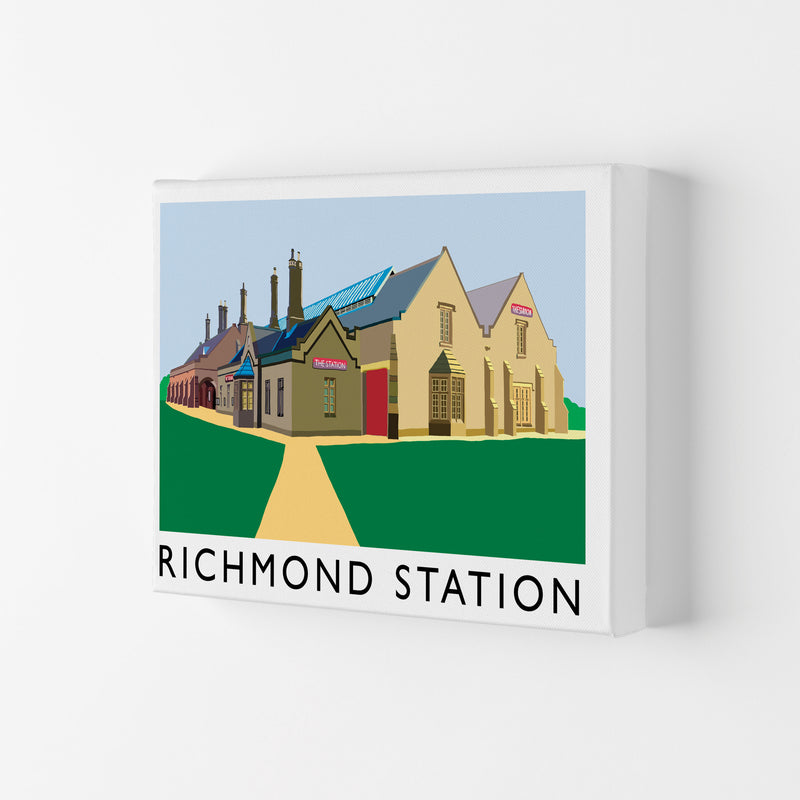 Richmond Station Travel Art Print by Richard O'Neill, Framed Wall Art Canvas
