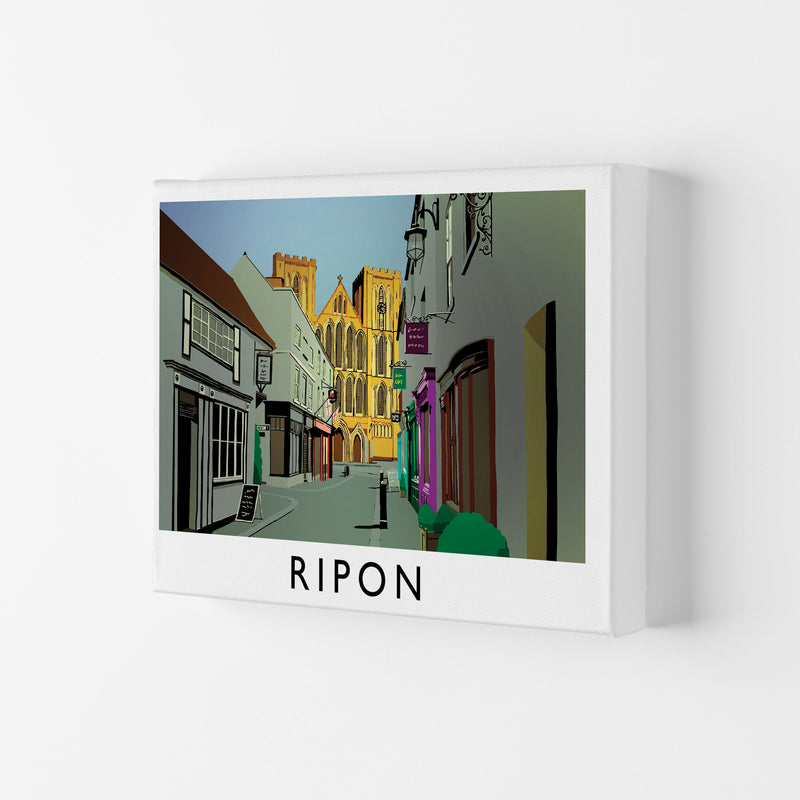 Ripon Framed Digital Art Print by Richard O'Neill, Framed Wall Art Canvas
