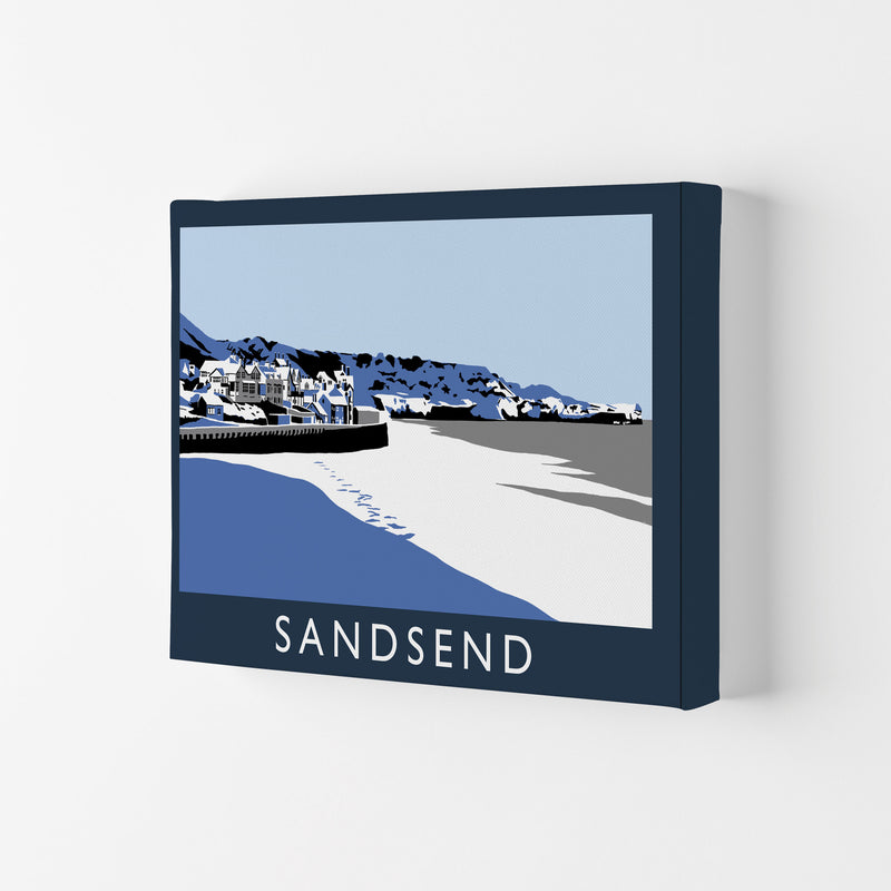 Sandsend Travel Art Print by Richard O'Neill, Framed Wall Art Canvas