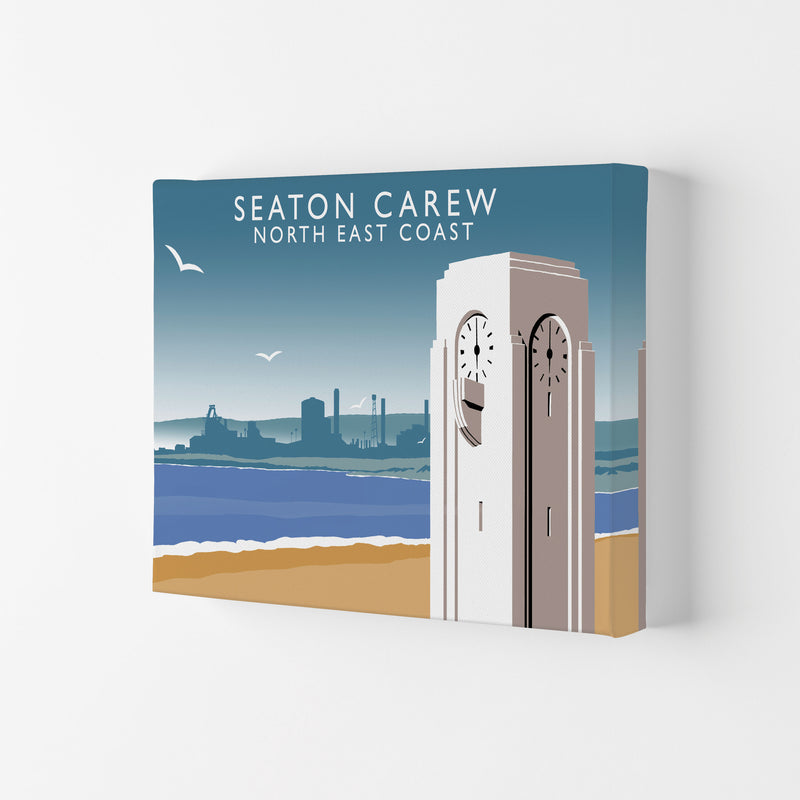 Seaton Carew North East Coast Travel Art Print by Richard O'Neill Canvas