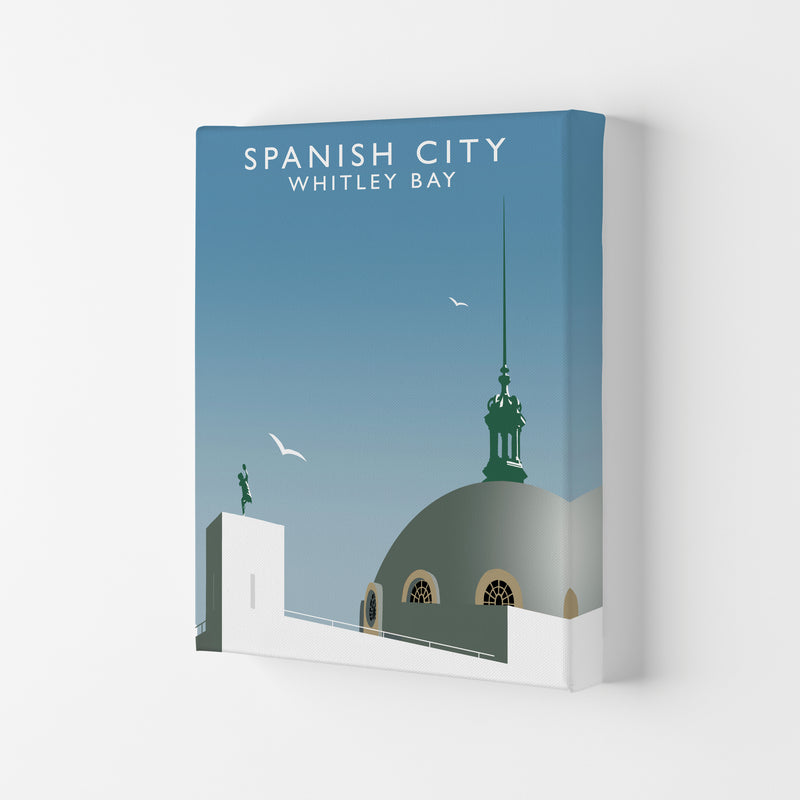 Spanish City Portrait by Richard O'Neill Canvas