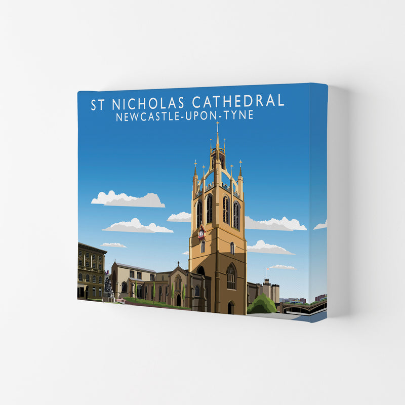 St Nicholas Cathedral Newcastle-Upon-Tyne Art Print by Richard O'Neill Canvas
