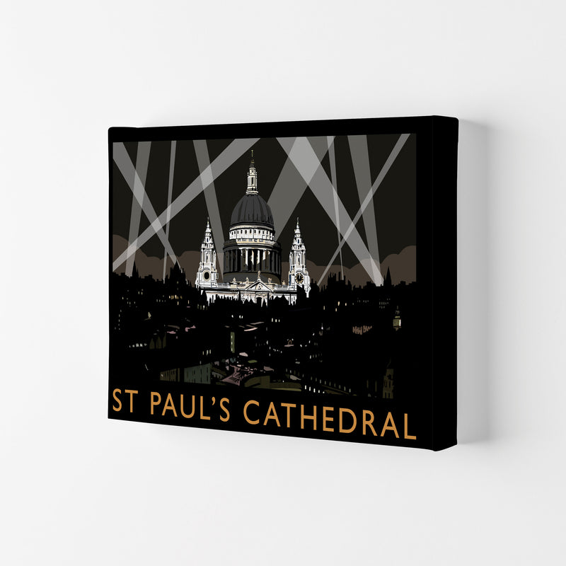 St Paul's Cathedral Framed Digital Art Print by Richard O'Neill Canvas