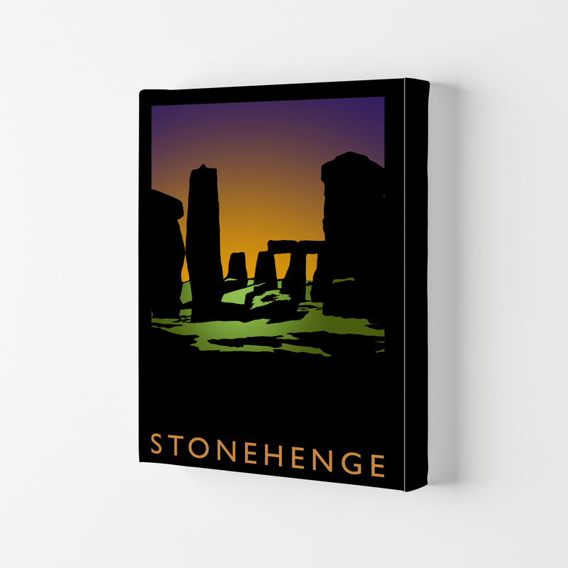 Stonehenge Travel Art Print by Richard O'Neill, Framed Wall Art Canvas