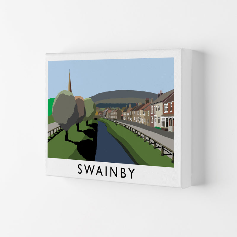 Swainby Travel Art Print by Richard O'Neill, Framed Wall Art Canvas