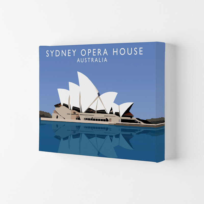 Sydney Opera House Australia Framed Digital Art Print by Richard O'Neill Canvas