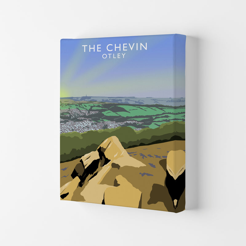 The Chevin Otley Art Print by Richard O'Neill, Framed Wall Art Canvas