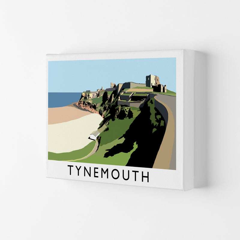 Tynemouth Framed Digital Art Print by Richard O'Neill Canvas