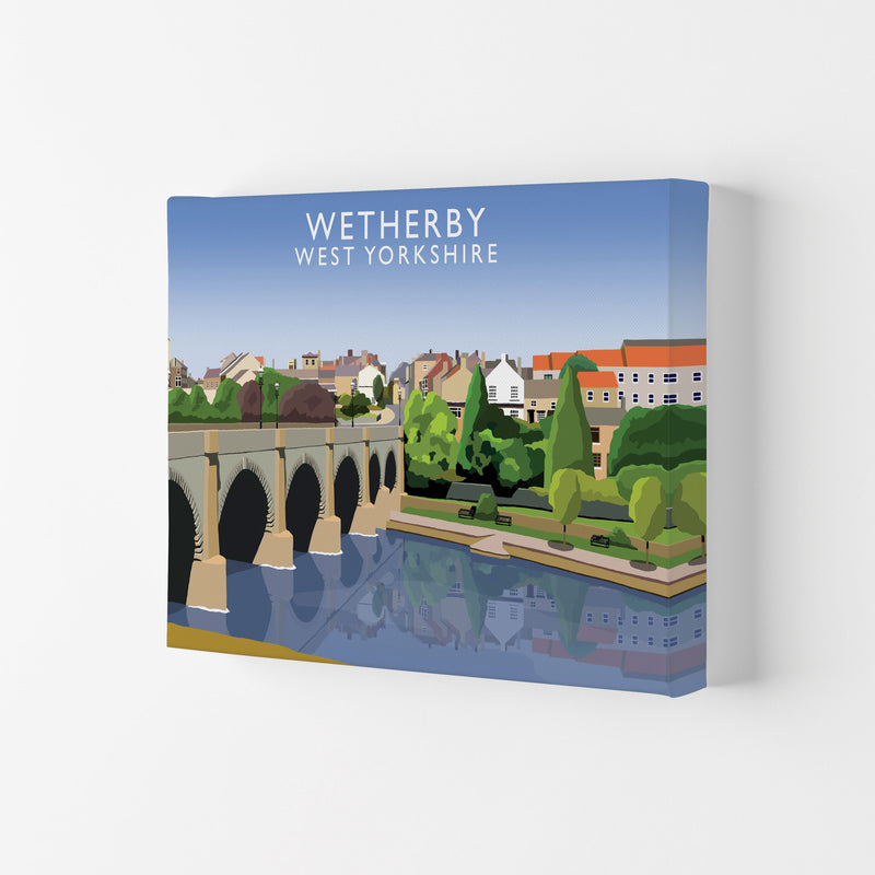 Wetherby West Yorkshire Digital Art Print by Richard O'Neill Canvas