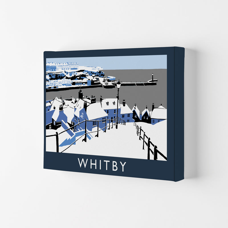 Whitby Travel Art Print by Richard O'Neill, Framed Wall Art Canvas