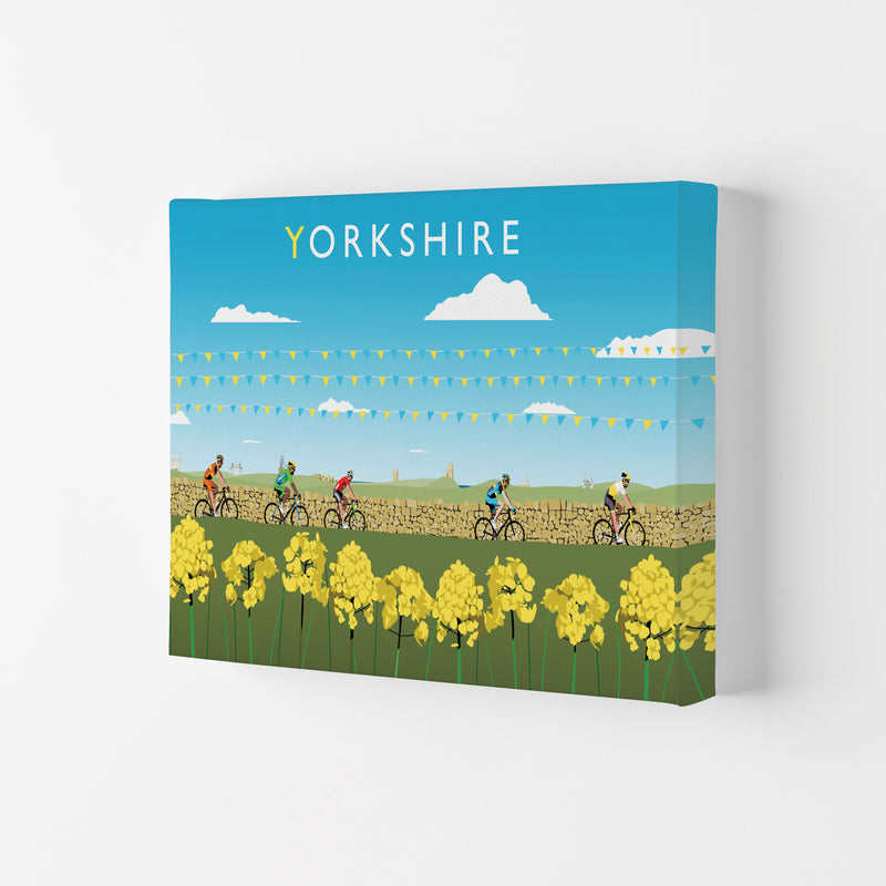 Yorkshire Cycling by Richard O'Neill Canvas