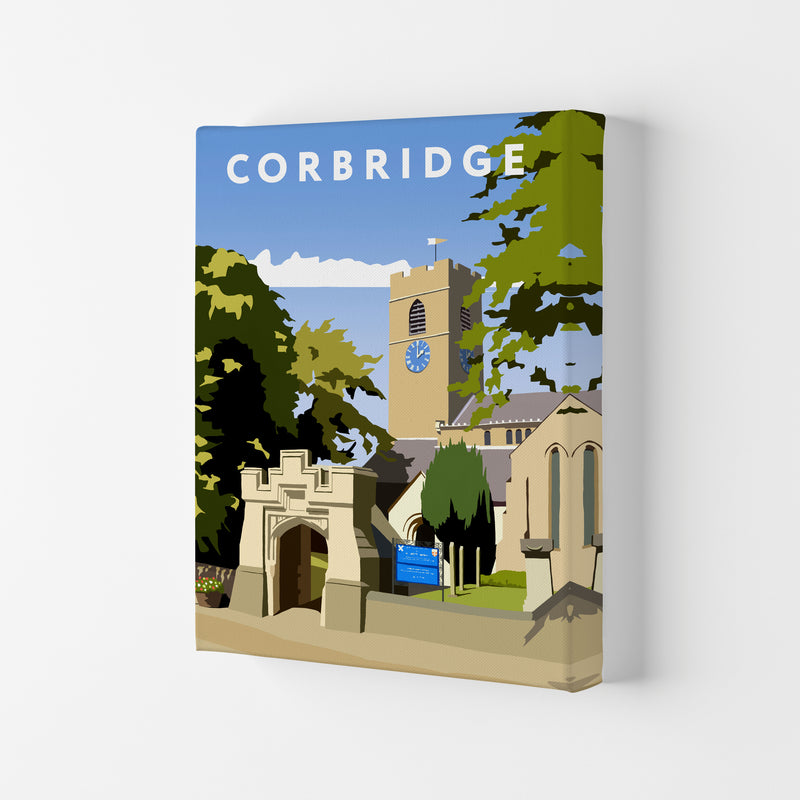 Corbridge Framed Digital Art Print by Richard O'Neill Canvas