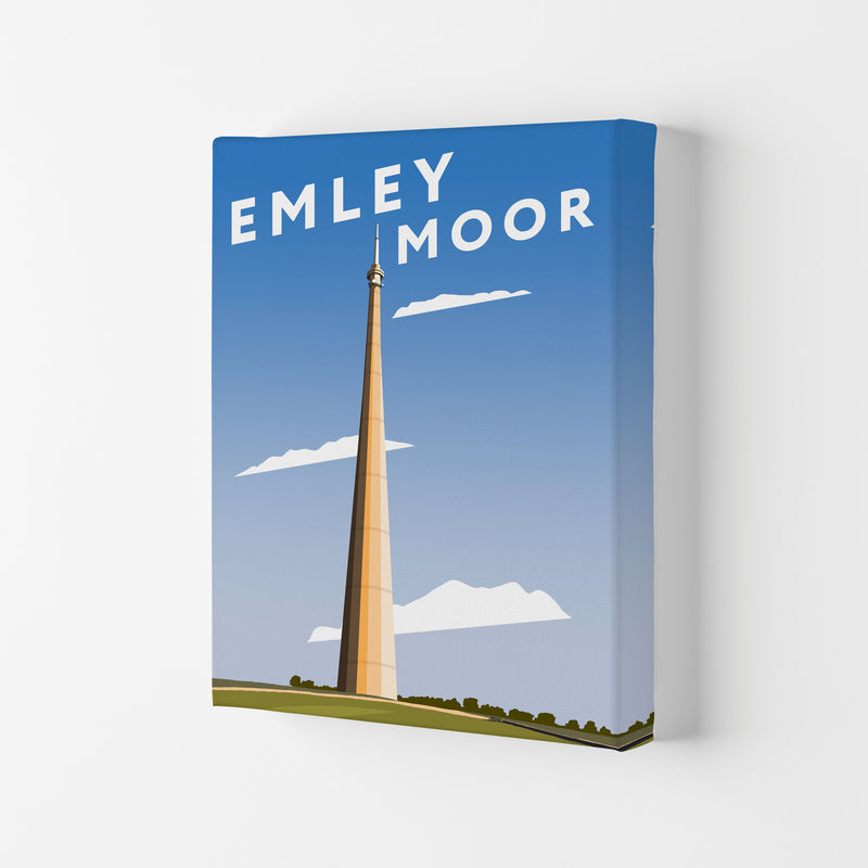 Emley Moor 3 by Richard O'Neill Canvas