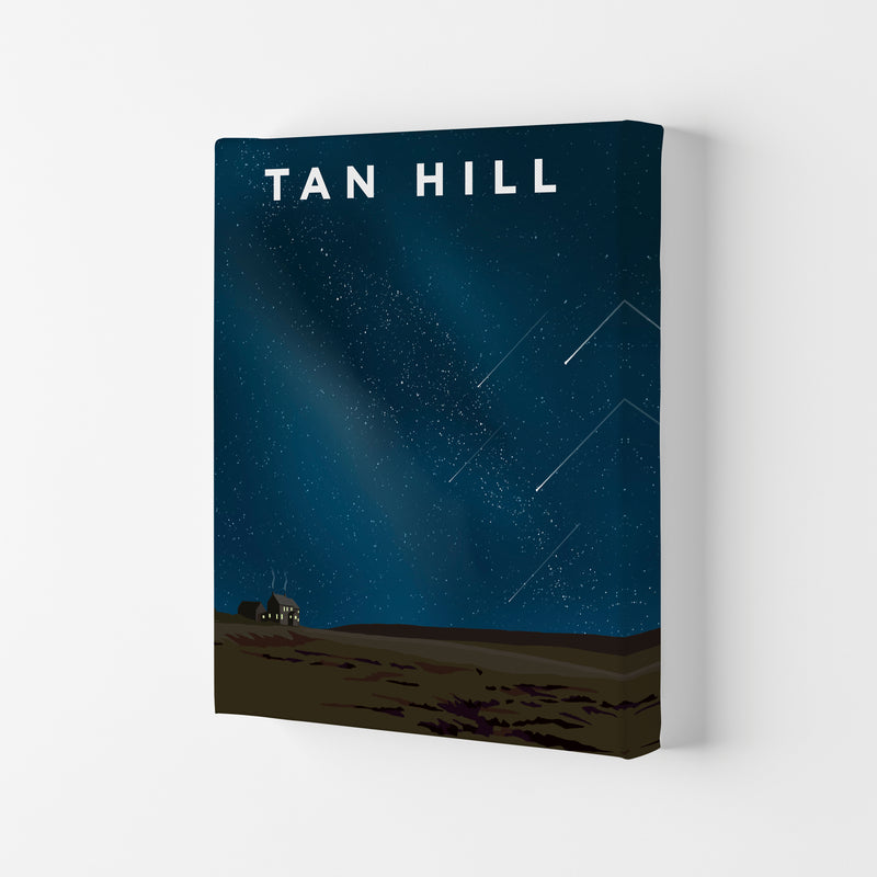 Tan Hill Travel Art Print by Richard O'Neill, Framed Wall Art Canvas