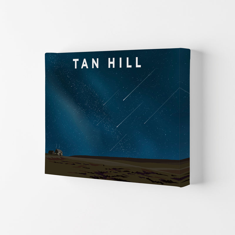 Tan Hill Travel Art Print by Richard O'Neill, Framed Wall Art Canvas