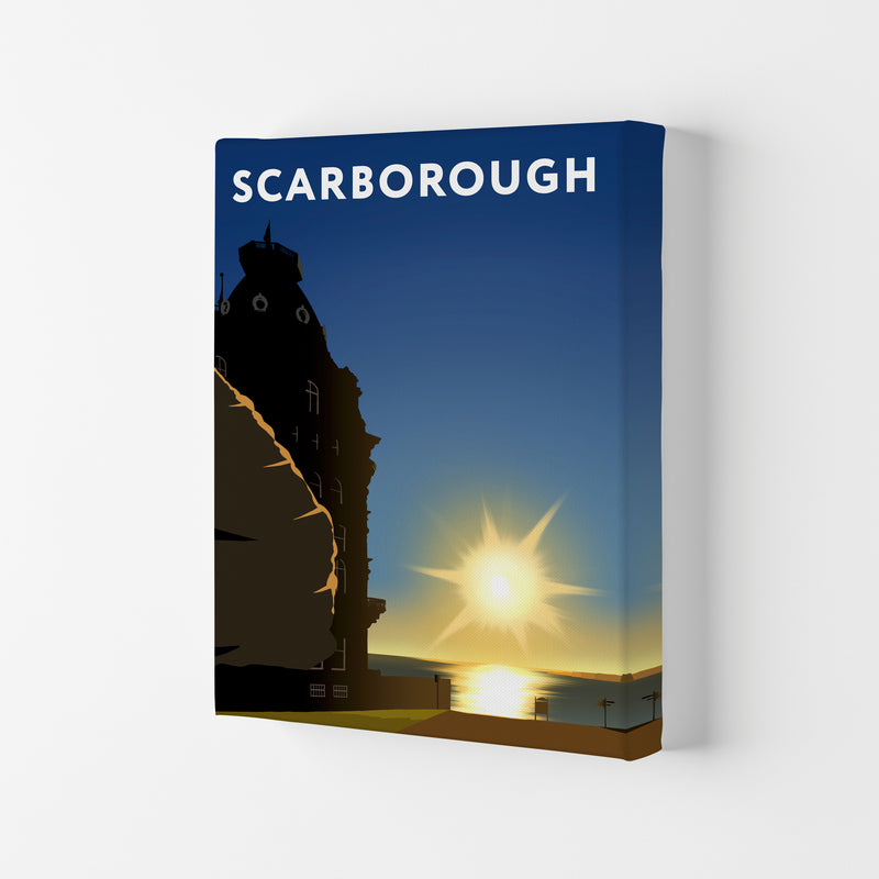 Scarborough Sunrise Portrait by Richard O'Neill Canvas