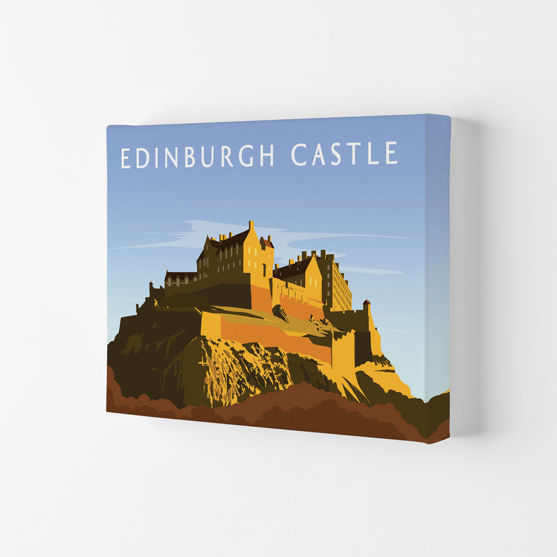 Edinburgh Castle Art Print by Richard O'Neill Canvas