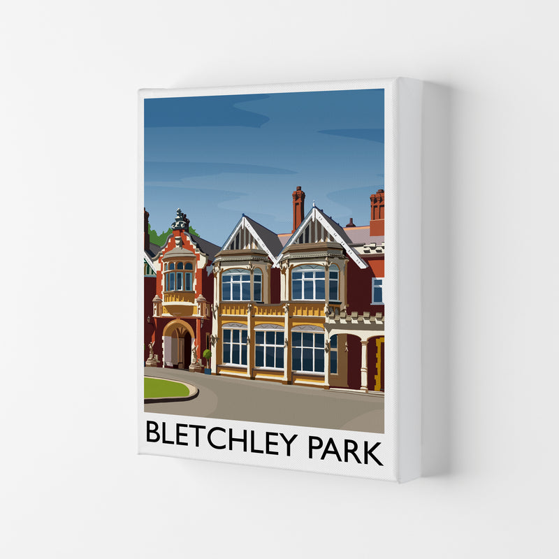 Bletchey Park portrait by Richard O'Neill Canvas