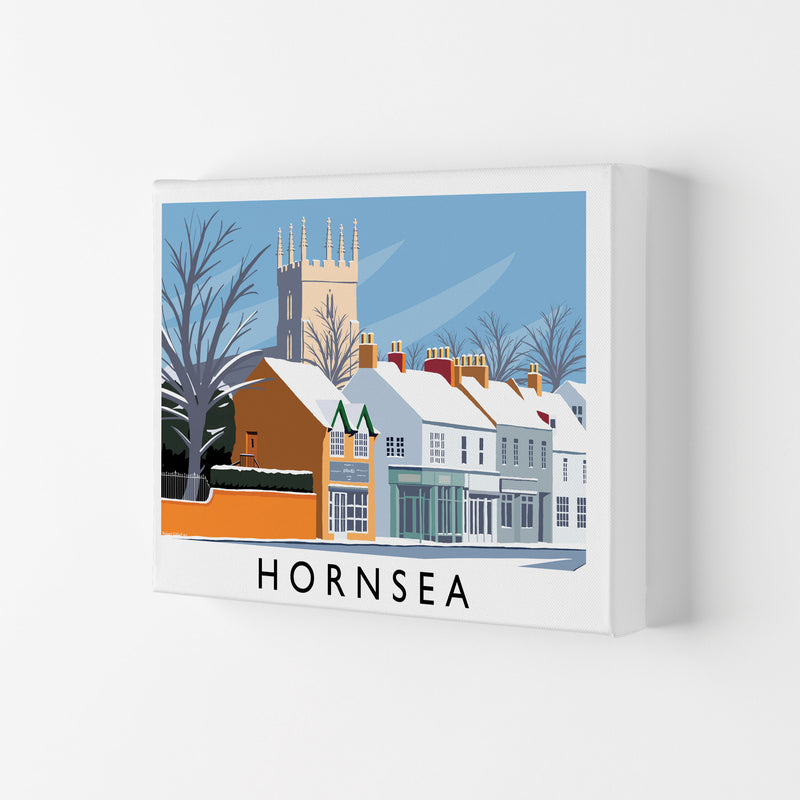 Hornsea (snow) by Richard O'Neill Canvas