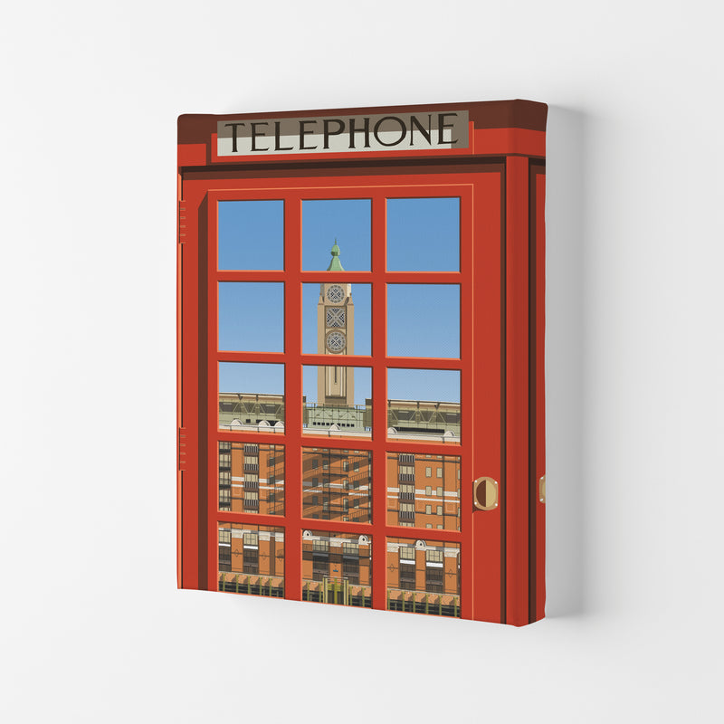 London Telephone Box 1 by Richard O'Neill Canvas