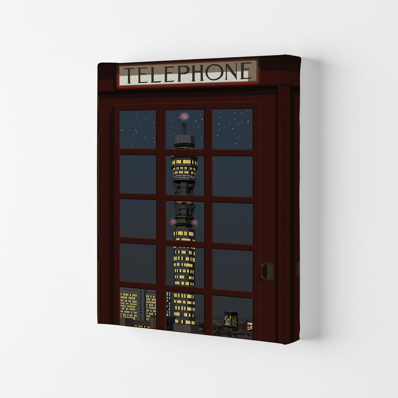 London Telephone Box 15 by Richard O'Neill Canvas