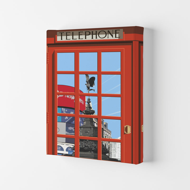 London Telephone Box 17 by Richard O'Neill Canvas
