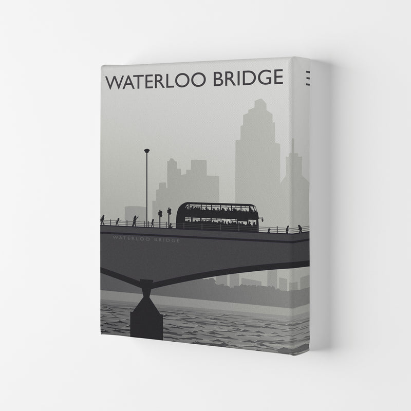 Waterloo Bridge portrait by Richard O'Neill Canvas