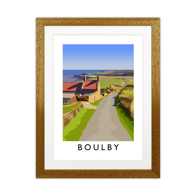 Boulby 2 Portrait Art Print by Richard O'Neill Oak Grain